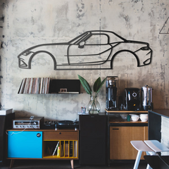 2021 Miata MX-5 Silhouette Wall Art