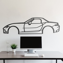 2021 Miata MX-5 Silhouette Wall Art