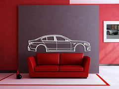 2022 F90 M5 Silhouette Wall Art