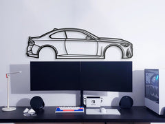 2022 M240i Silhouette Wall Art