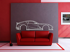 2022 812 Competizione Silhouette Wall Art