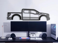 2022 F-150 Raptor 3rd Gen Silhouette Wall Art