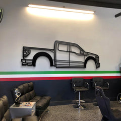 2022 F-150 Raptor 3rd Gen Silhouette Wall Art