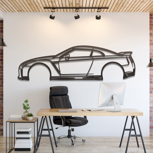 Nissan GTR R35 Silhouette Wall Art