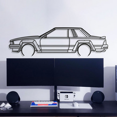 Nissan 240RS 1983 Silhouette Wall Art