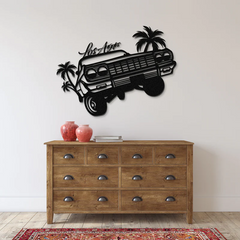 Impala Los Angeles Silhouette Wall Art