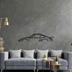 911 Flat Nose 1973 Classic Silhouette Wall Art