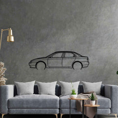 Alfa 156 1998 Detailed Silhouette Wall Art