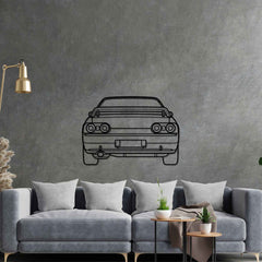 GTR R32 Back Silhouette Wall Art