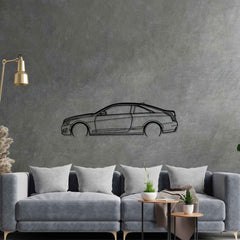 ATS Coupe 2015 Detailed Silhouette Wall Art