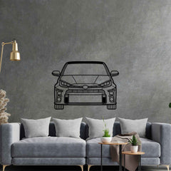 Yaris GR Front 2021 Silhouette Wall Art