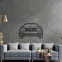 LS400 Front Silhouette Wall Art