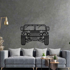 H1 Front Silhouette Wall Art