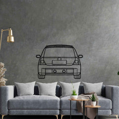 Clio 2002 Back Silhouette Wall Art