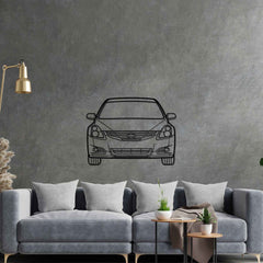 Altima 2011 Front Silhouette Wall Art