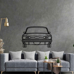 Mustang 1965 Front Silhouette Wall Art