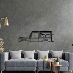 Defender 90 1994 Classic Silhouette Wall Art