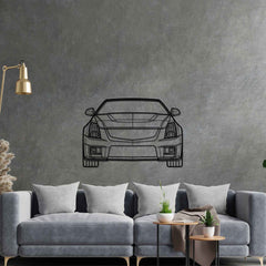 CTS-V 2011 Front Silhouette Wall Art