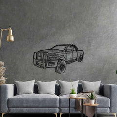 Ram 2500 Angle Silhouette Wall Art