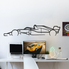 Formula One F1 Silhouette Wall Art