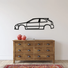 Civic EK Silhouette Wall Art