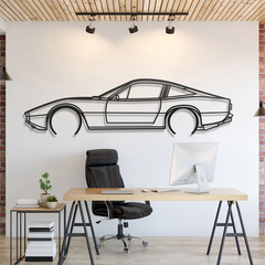 1972 365 GTC4 Silhouette Wall Art