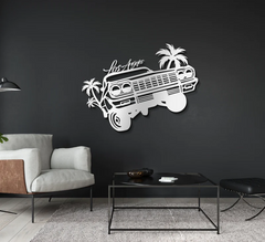 Impala Los Angeles Silhouette Wall Art