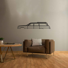 Impala Wagon 1964 Classic Silhouette Wall Art