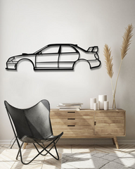 Subaru Impreza Hawkeye Silhouette Wall Art