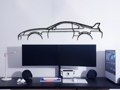 Toyota Supra MK4 Silhouette Wall Art