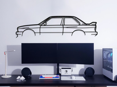 M3 E30 Silhouette Wall Art