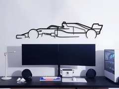 Formula One F1 Silhouette Wall Art