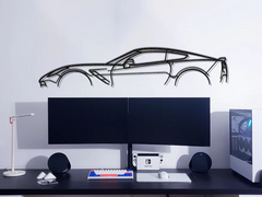 Corvette C7 Silhouette Wall Art