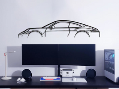 911 Model 992 Silhouette Wall Art