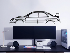 Subaru Impreza WRX STI GD Silhouette Wall Art