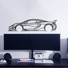 McLaren 600LT 2019 Silhouette Wall Art