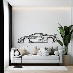 McLaren 600LT 2019 Silhouette Wall Art