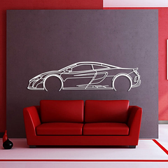 McLaren 675 LT 2016 Silhouette Wall Art