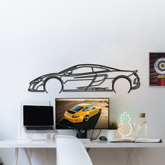 McLaren 675 LT 2016 Silhouette Wall Art