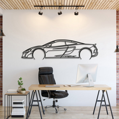 McLaren 675 LT 2016 Silhouette Wall Art