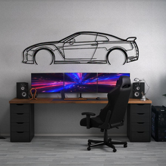 Nissan GTR R-35 Silhouette Wall Art