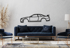 Nissan Skyline R34 Silhouette Wall Art