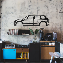 Mini Cooper Clubman JCW Silhouette Wall Art