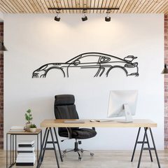 718 GT4 RS Classic Silhouette Wall Art