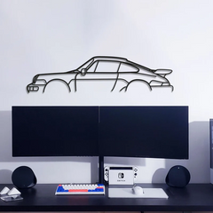 911 964 C2 Classic Silhouette Wall Art