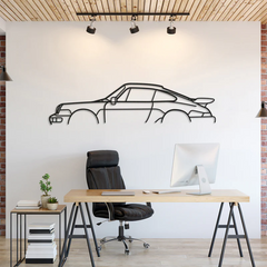 911 964 C2 Classic Silhouette Wall Art