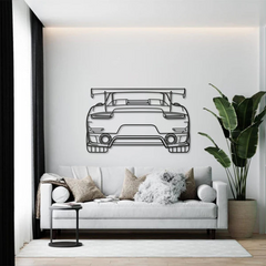 911 GT2 RS Model 991 Back Silhouette Wall Art