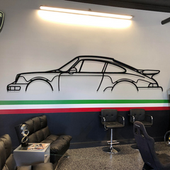 911 Turbo Model 964 Silhouette Wall Art