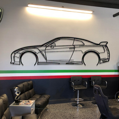 Nissan GTR R-35 Silhouette Wall Art