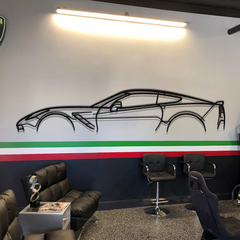 Corvette C7 Silhouette Wall Art